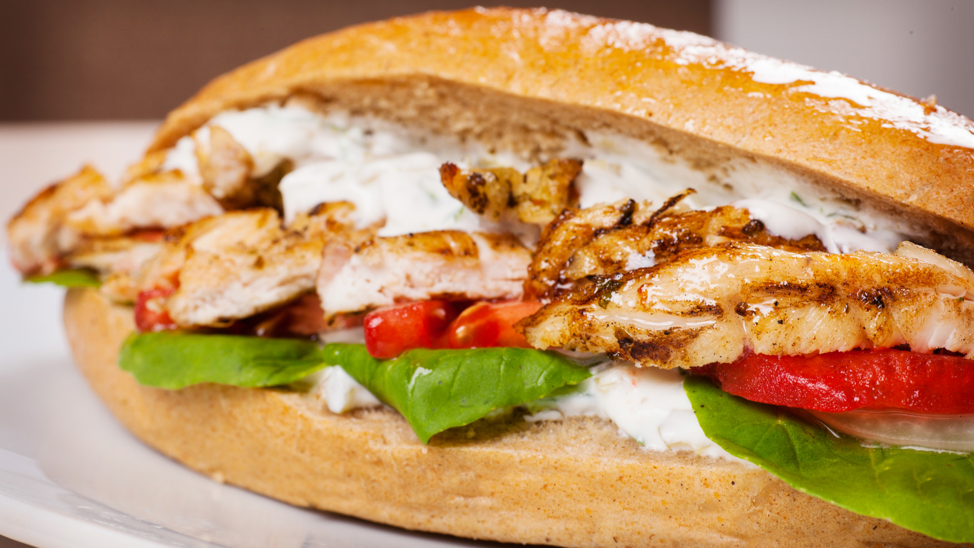 pain poulet et ail et fines herbes