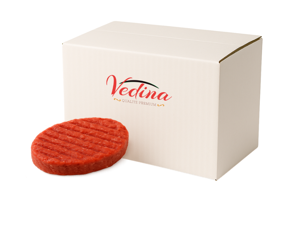 04237 - VEDINA steak hachés striés 20% RHD 100g x 45